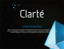 Tablet Screenshot of clarte.com.br